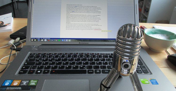 Sprechen statt Schreiben – die Alternative