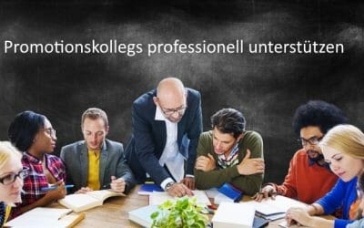 Blog für Promovierende 6 Promotionskollegs unterstützen