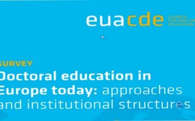Newsletter 8 Zum Stand der Doktorandenausbildung in Europa