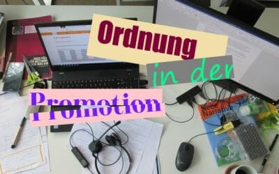 Ordnung in der Promotion