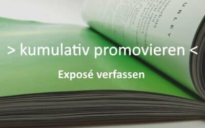 Exposee für die kumulative Promotion