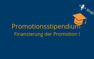 Promotionsstipendium