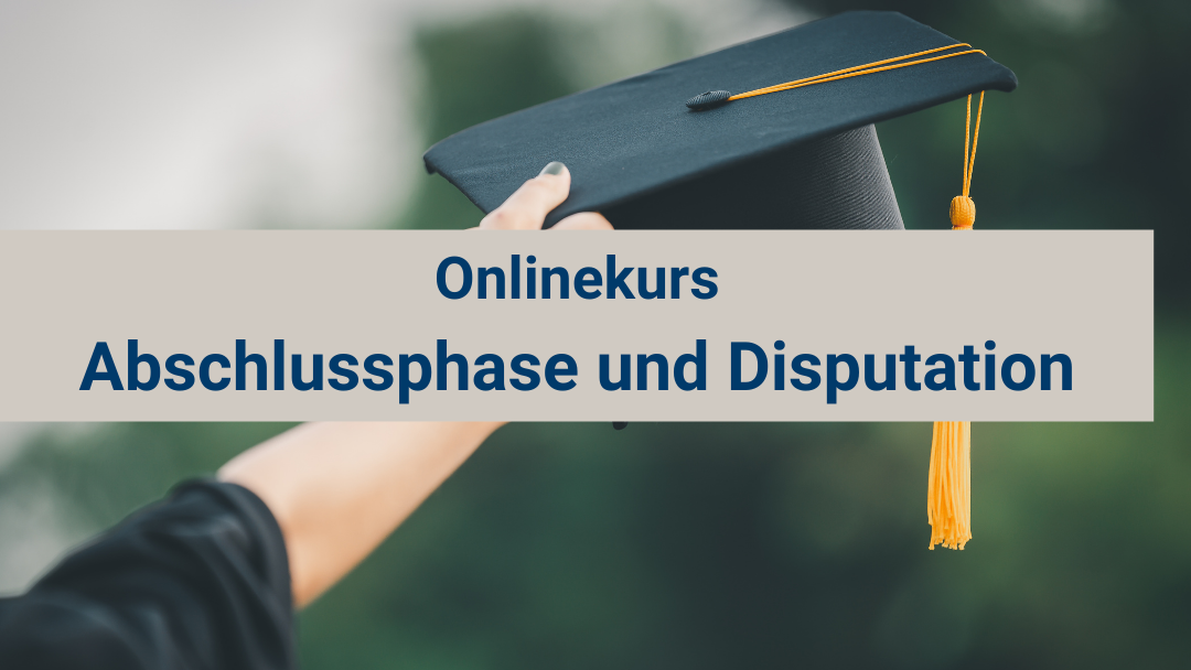 Abschlussphase und Promotionspruefung Onlinekurs 1