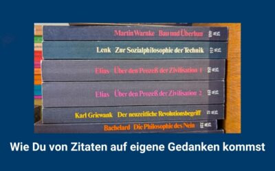 Podcast Coachingzonen 6 Wie Du von Zitaten auf eigene Gedanken kommst